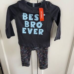 New Joe Fresh Best brother set 12-18m